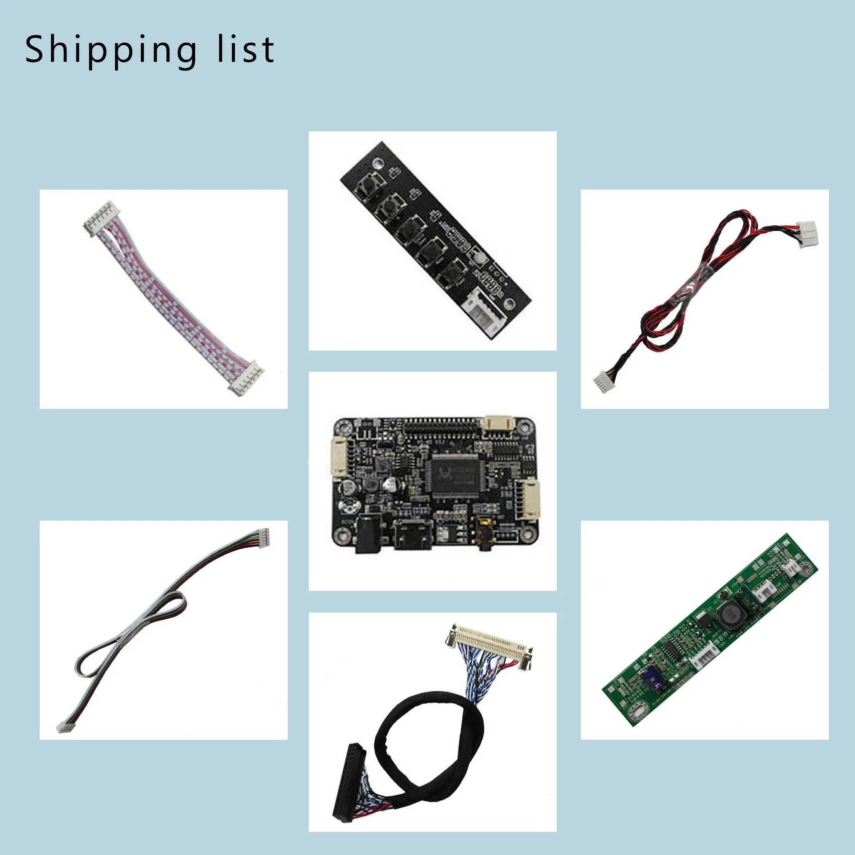 HD-MI Papan LCD Berfungsi untuk Layar LCD Antarmuka LVDS 27 Inci 1920X1080 untuk Tampilan DIY