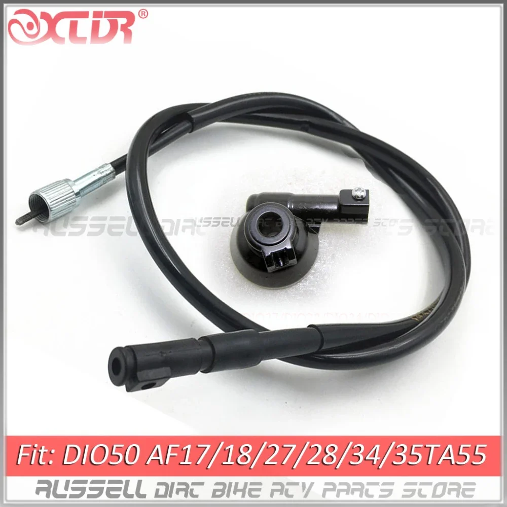 Speedometer Speed Meter Gear with Cable For DIO50 Honda AF/18/27/28/34/35TA55