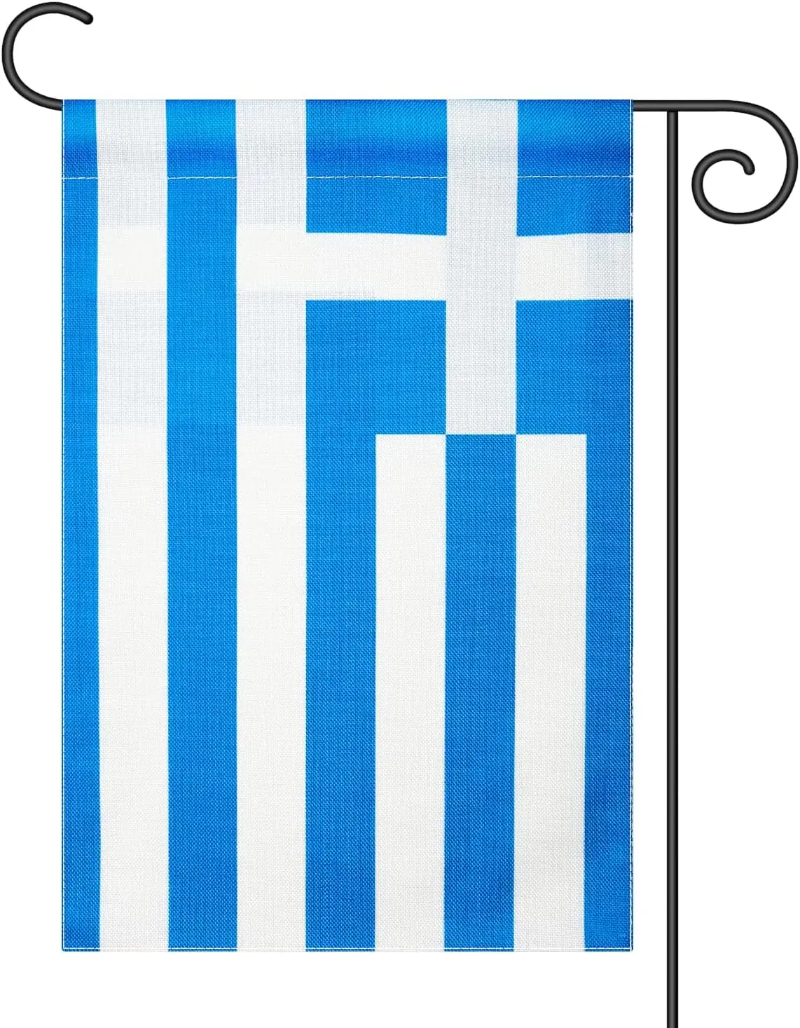 Greece Greek Garden Flag Indoor Outdoor Decoration Flags,For Yard Outside 12 x 18 Inches,Double-Sided,DIY Celebration.