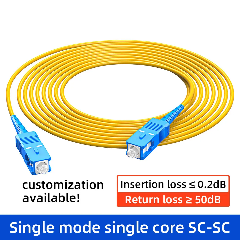 الألياف البصرية الطائر SC-SC LC-LC FC-ST القفز وضع واحد واحد الأساسية الذيل الألياف الألياف تمديد كابل الانتهاء 1/2/3/5/10/20/30 متر #1