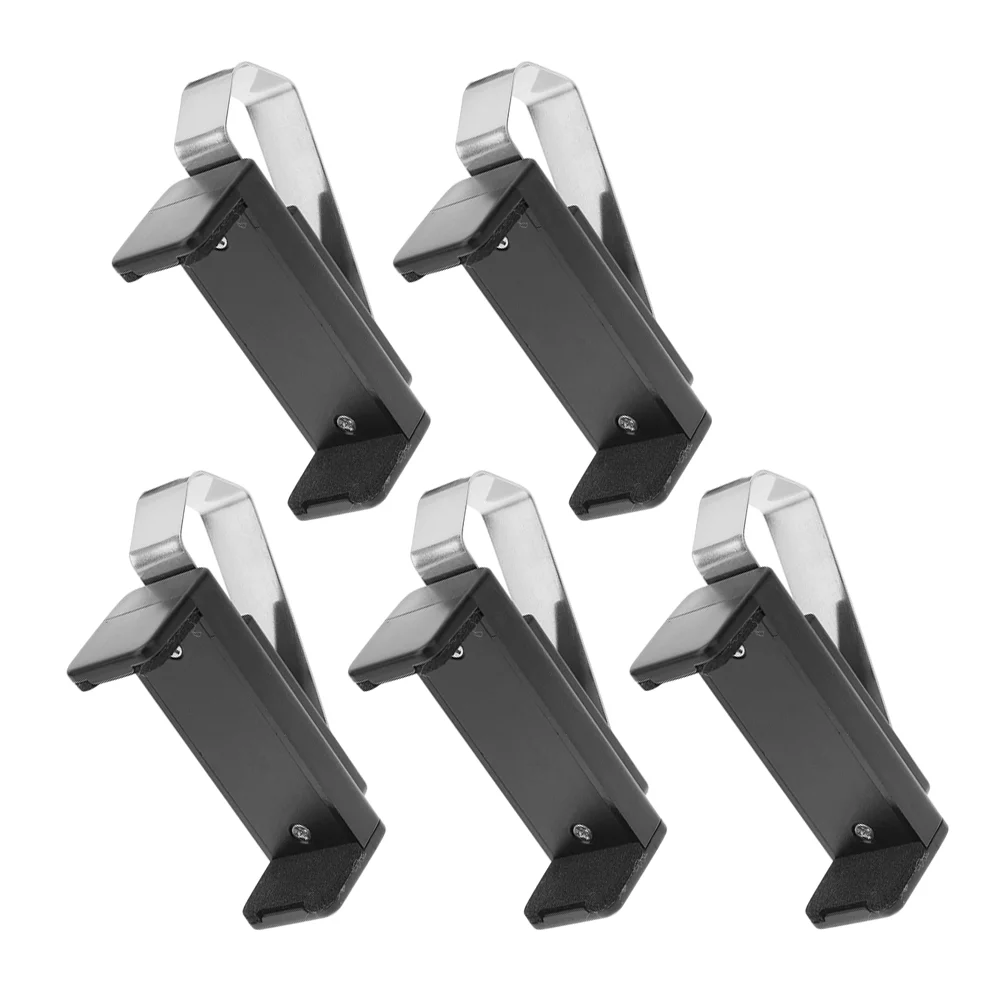 5 Pcs Remote Control Bracket Garage Door Extension Spring Controller Holder Key Chain Visor Clips for Cars Anti-static