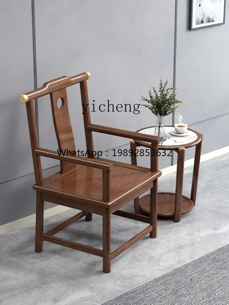 G1   solid wood six-piece set walnut god of wealth offering table eight immortals table table porch