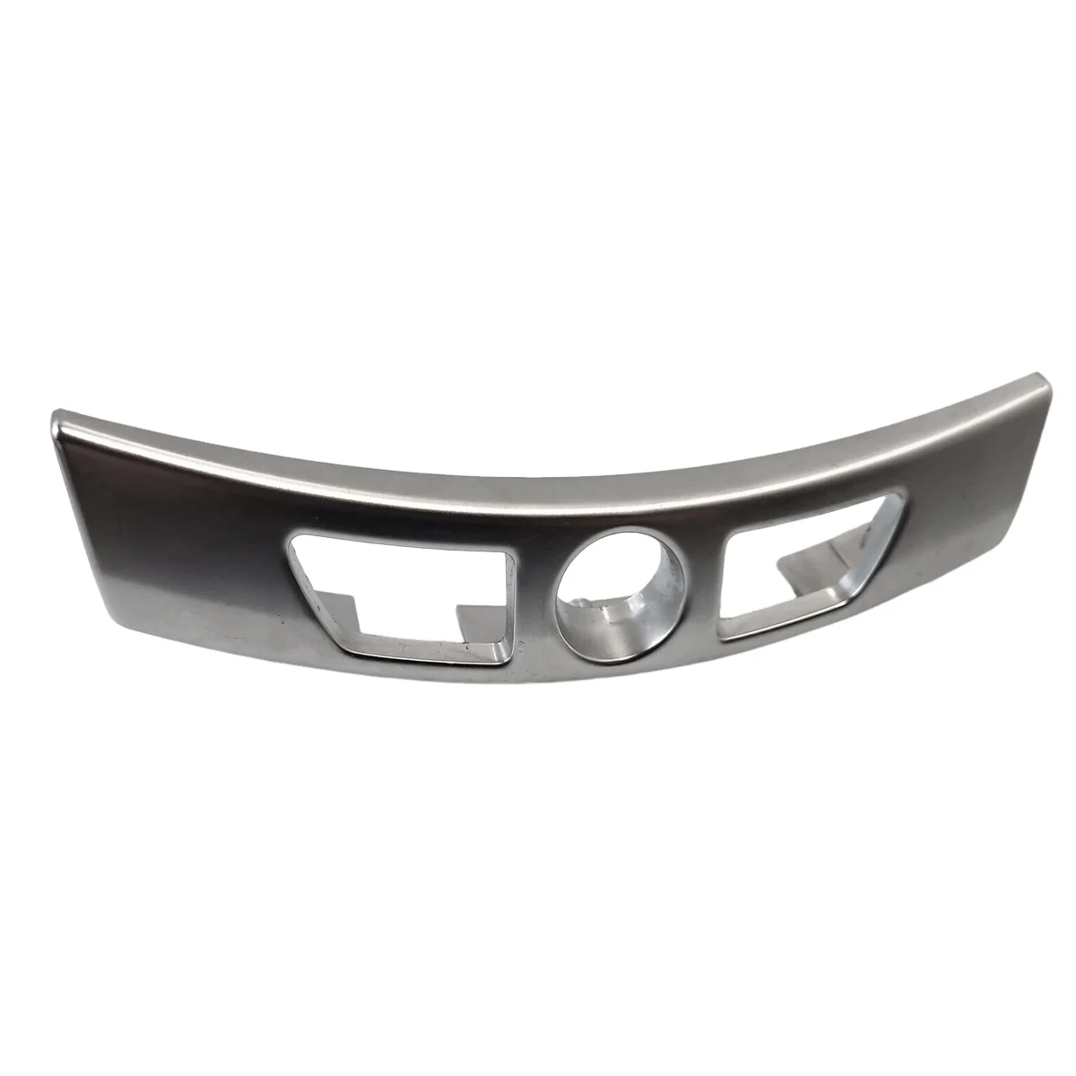 คอนโซลกลางรถคอนโซลที่เท้าแขนล็อคสวิทช์ฝาครอบ Chrome BEZEL 51169113685   สําหรับ BMW 7 Series F01 F02 740I 750I 2010-2015—L49A