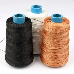 1pc 11.3cm Nylon Knitting Thread Leather Sewing Thread Waxed Thread Hand Sewing Accessories Handmade DIY White/black/brown