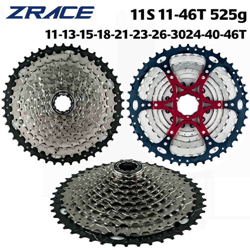 ZRACE Bicycle Cassette 11 Speed MTB Bike Freewheel 11-46T / 11-50T