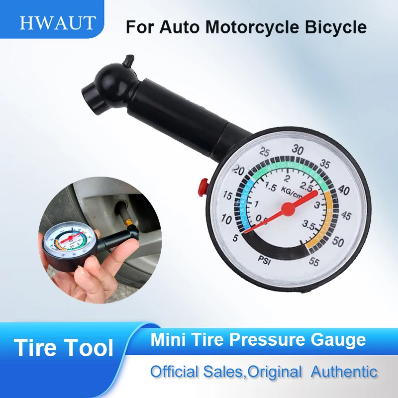 

Mini Car Tire Pressure Gauge Indicator Auto Motorcycle Bicycle Wheel Air Pressure Meter Tester Dial Auto Tire Diagnostic Tools