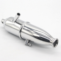 HSP 102009 Spare Upgrade Parts For VX SH 18 1/10 RC Car 02124 Aluminum Exhaust Pipe 02026 HSP 94122/94166/94188