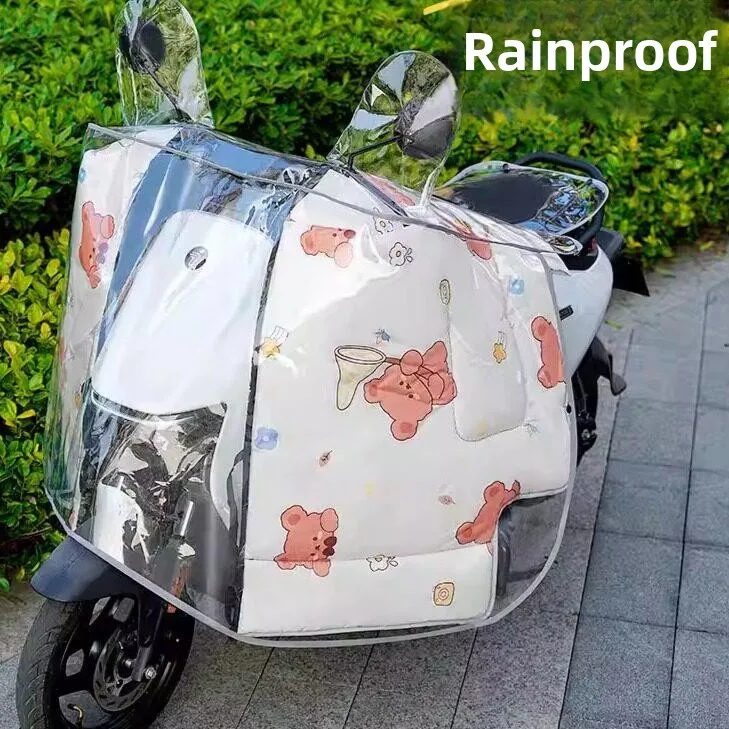 

Universal Waterproof Dustproof Motorcycle Speedometer Cover Raincoat Style Vehicle Windshield Foldable Dashboard Pro...