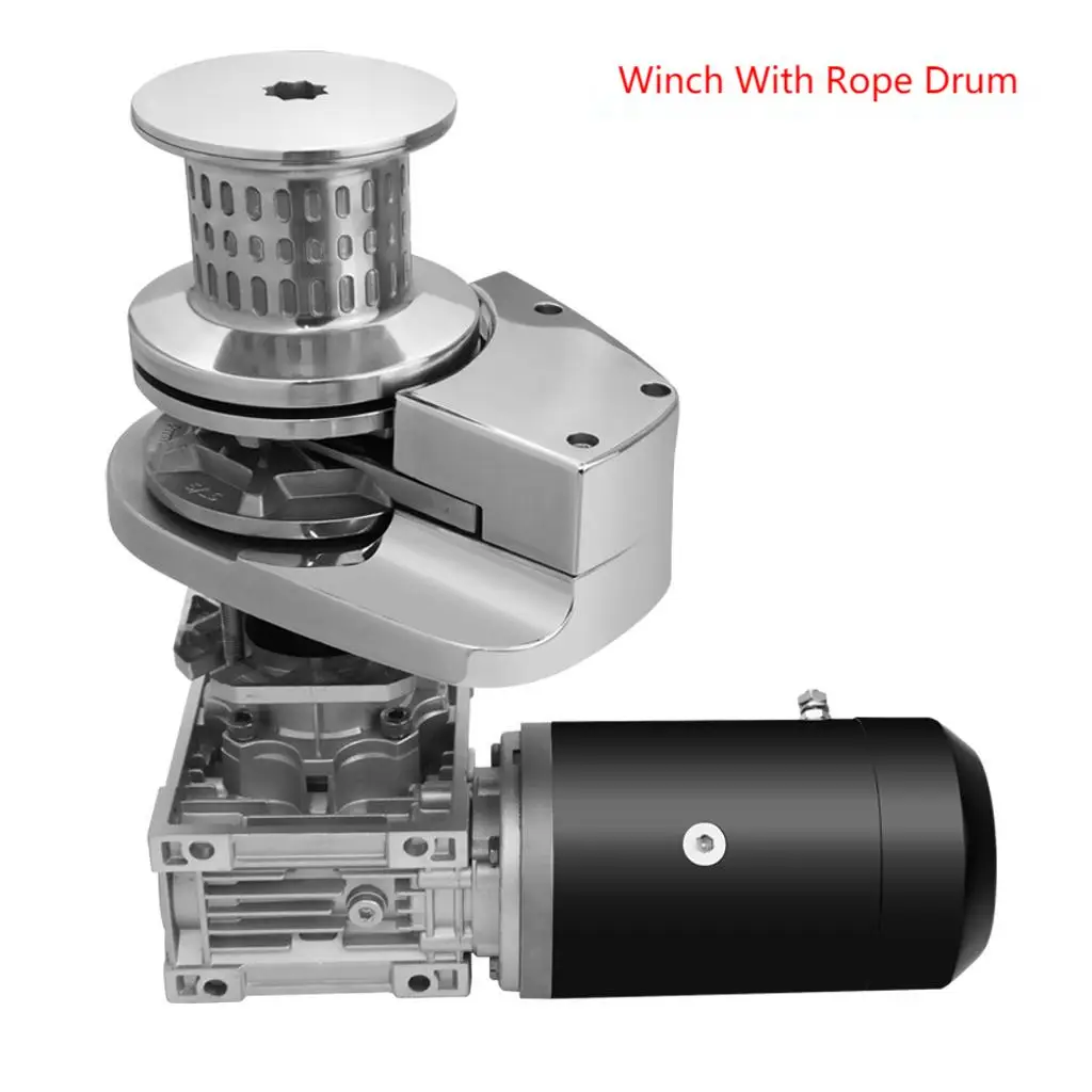 Marine Boat Yacht 316L Stainless Steel Vertical Windlass Anchor Winch 12V 24V 1200W/1500W/2000W