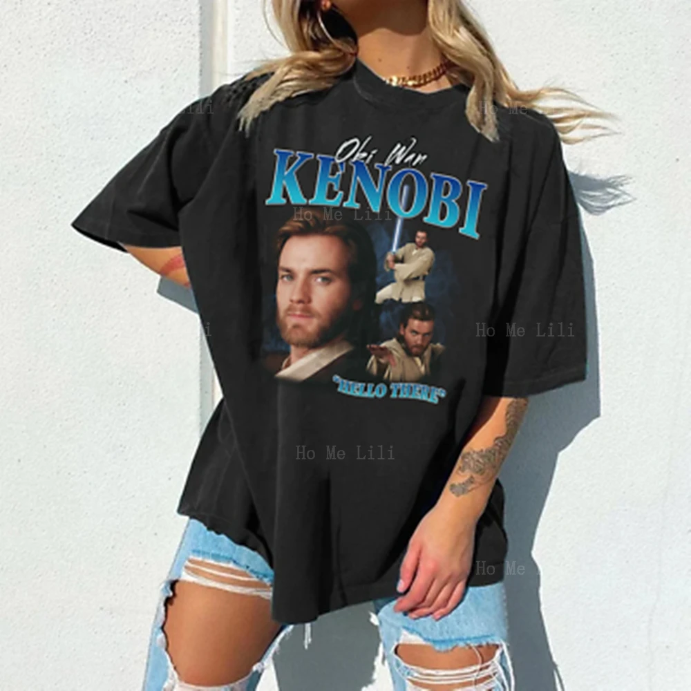 Obi Wan Kenobi Movie Best Fans Men Women Oversized Custom T Shirt