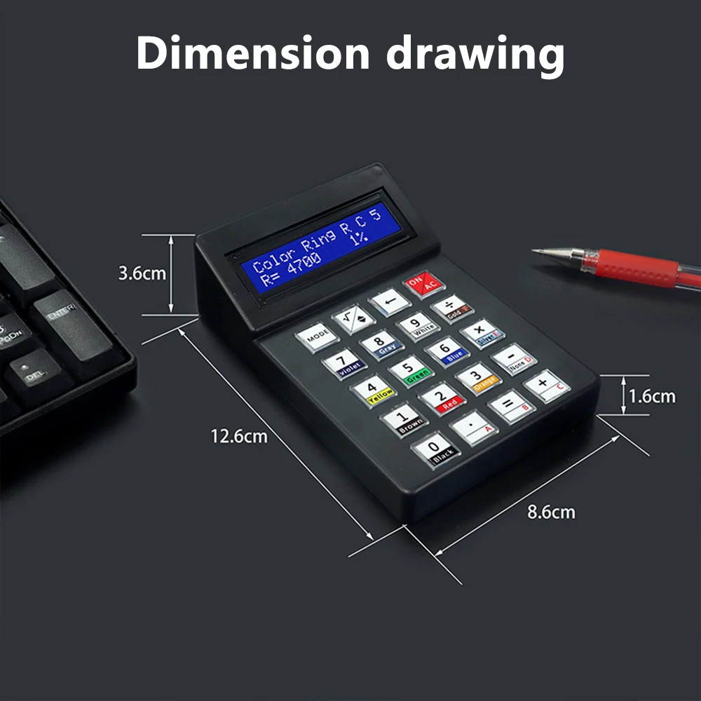 Mini calculadora bricolaje Kit electrónico lcd1062 pantalla 51 kit de formación y producción de soldadura escolar de un solo chip