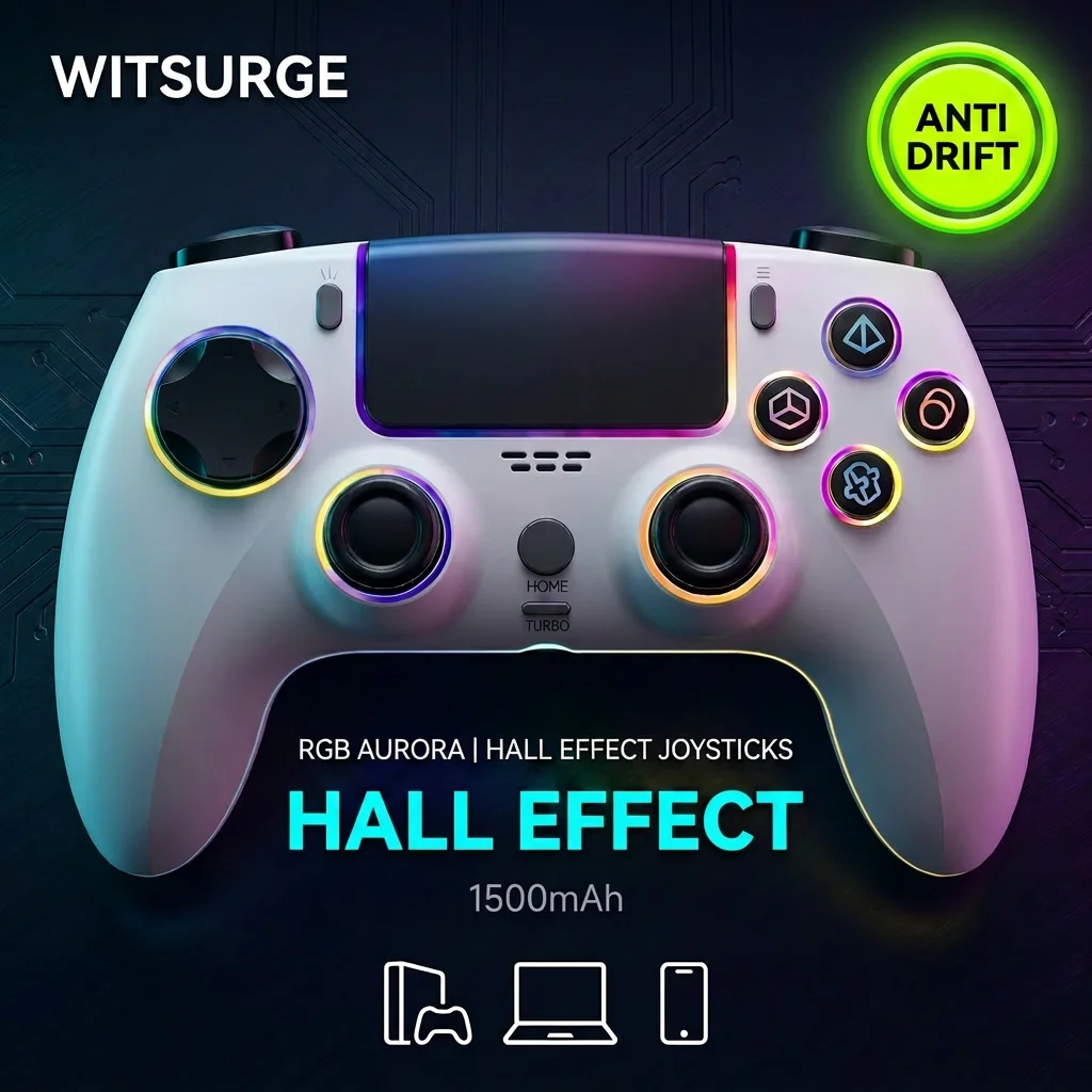 witsurge-hall-effect-ps5-controllerwireless-anti-drift-gamepaddual-hall-joysticks-triggersmacro-back-buttons1500mah-rgb