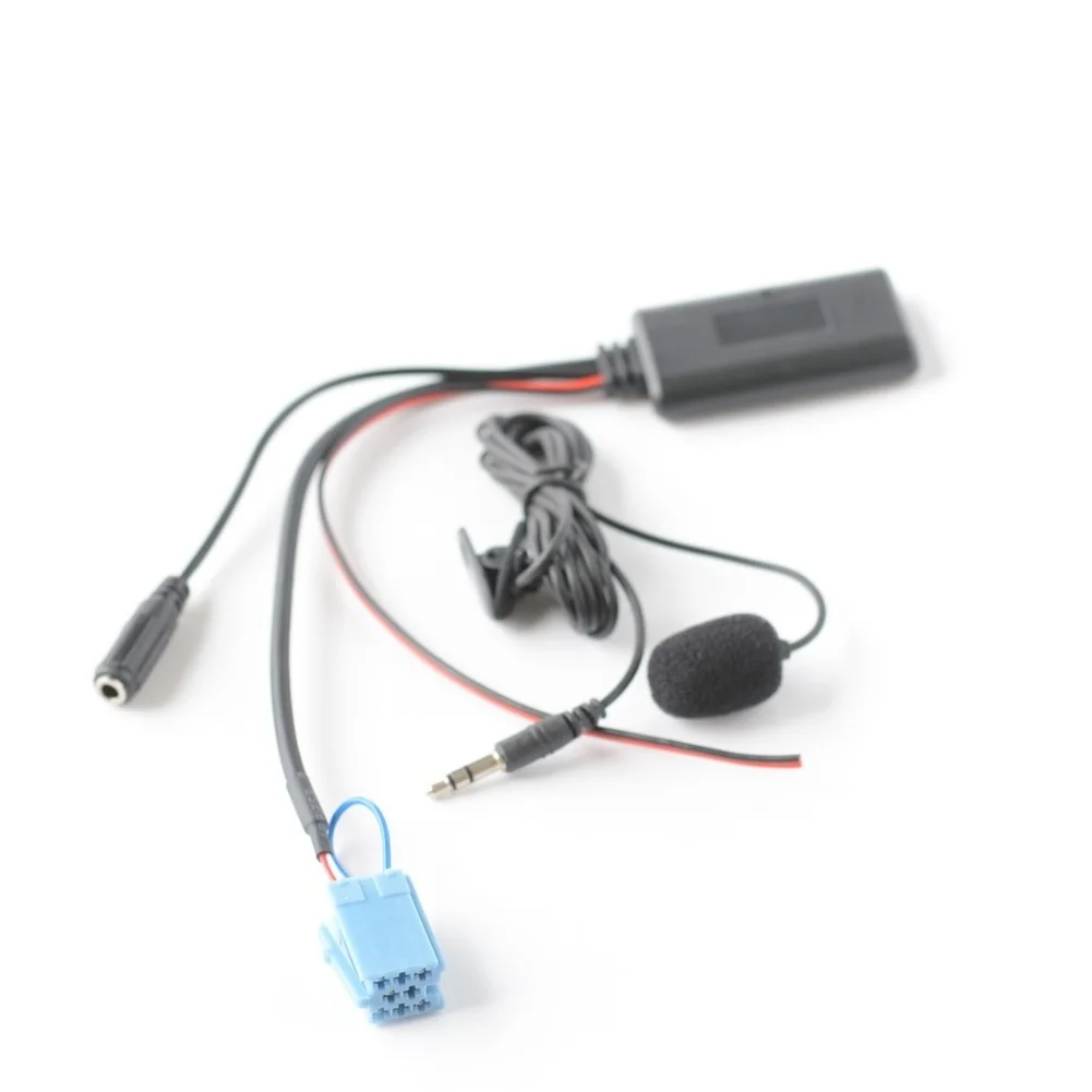 Car Connector Wireless AUX Adapter Hands-Free Calling Black Seamless Audio Streaming Reliable Performance Car Connector