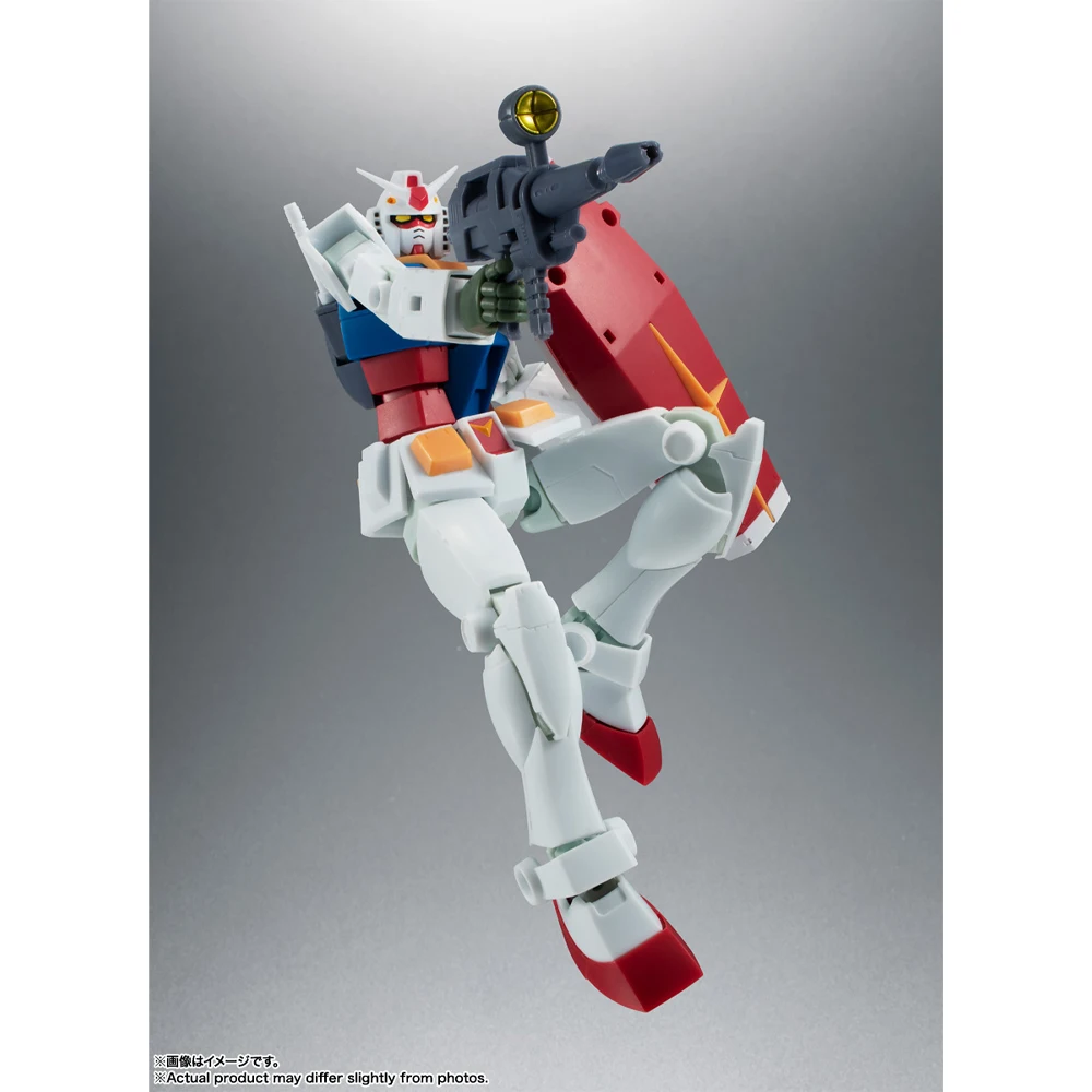 Em estoque original bandai robô espíritos melhor seleção anime gundam RX-78-2 figura de ação anime modelo genuíno brinquedo em caixa