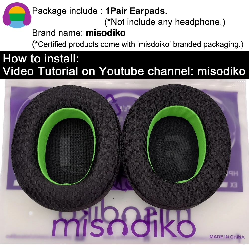 misodiko Upgraded Earpads Replacement for JBL Live 650 BTNC, 660 NC, 770 NC Headphones