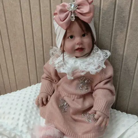 Bienvenido a casa, mameluco para bebé, conjunto de gorro con manoplas, traje de 0 a 1 años, traje de capa rosa polvoriento para guardería, suéter de ganchillo para niña