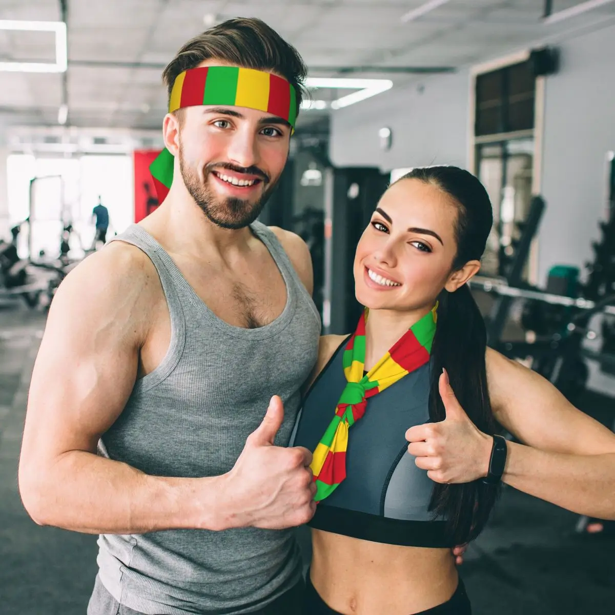 Mali Feel-Bandeau anti-transpiration pour les athlètes, idéal pour le sport, le sauna, la course à pied et le yoga