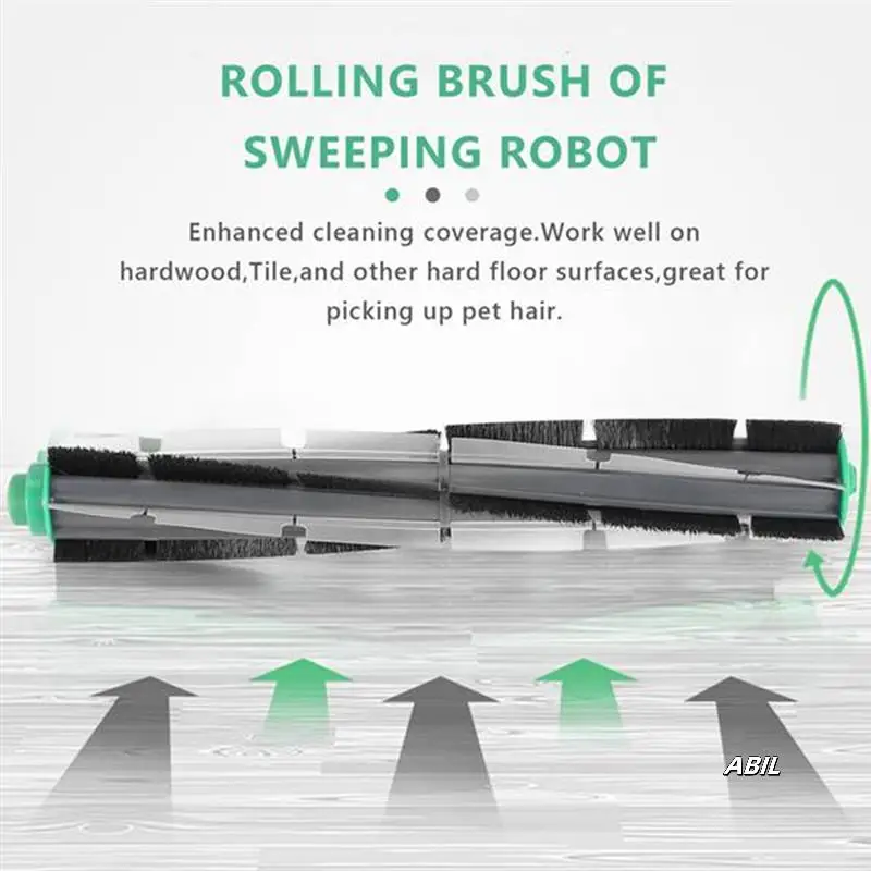 

For Vorwerk Kobold VR200 VR300: Essential Hepa Filter, Side & Roller Brush Vacuum Accessories Set