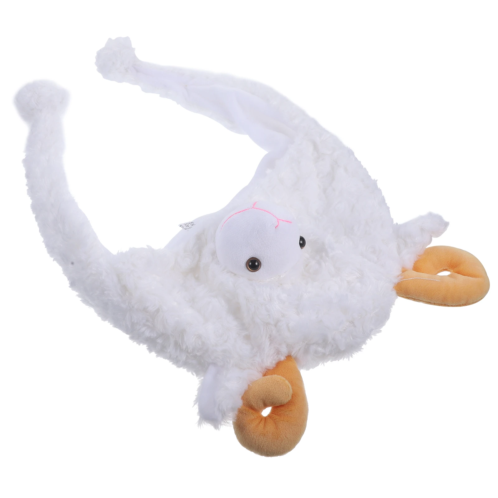 

Cute Animal Props Winter Hats for Kids Adults with Animal Hat Flaps Pom Poms One Size Fits Most Soft Hood