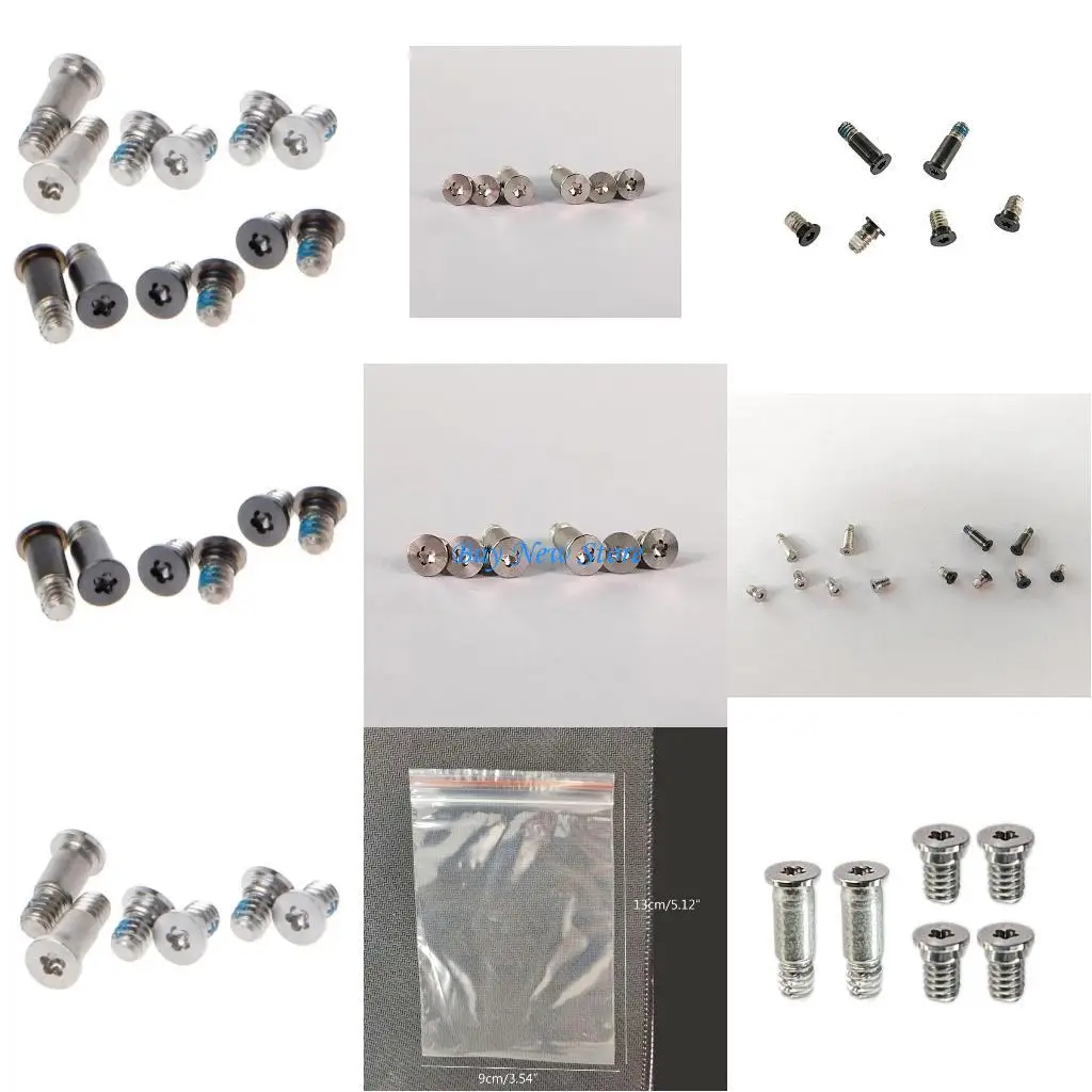

20CE 6Pcs Bottom Case Cover Pentalobe Repair Notebook Screws for Pro A2141