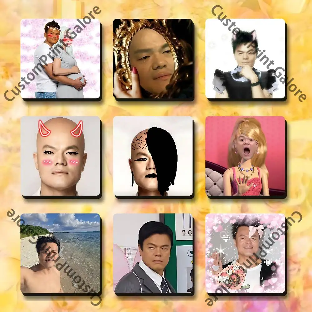 

Funny J-JYP Soft Magnetic Refrigerator Magnets 5.5,7.5cm Personalized for DIY Kitchen Office Decorative