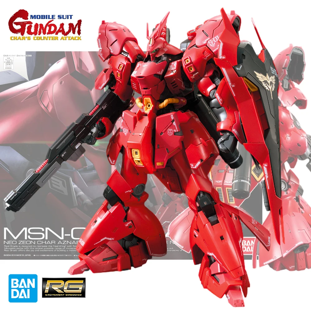 

Bandai оригинальная Игрушечная модель Gundam RG 1/144 Женская Аниме экшн-фигурка в сборе, коллекционные предметы, декоративные игрушки, подарки