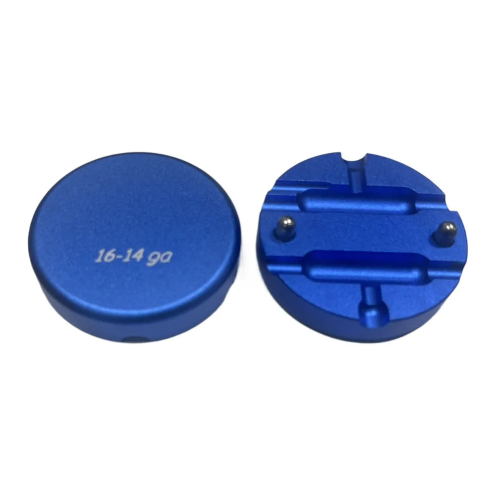 Aluminum Dual Cavity HangerRing for Mold for 16-14 AWG and 22-18 AWG Wire Sizes in Sealed Connection Work Aluminum
