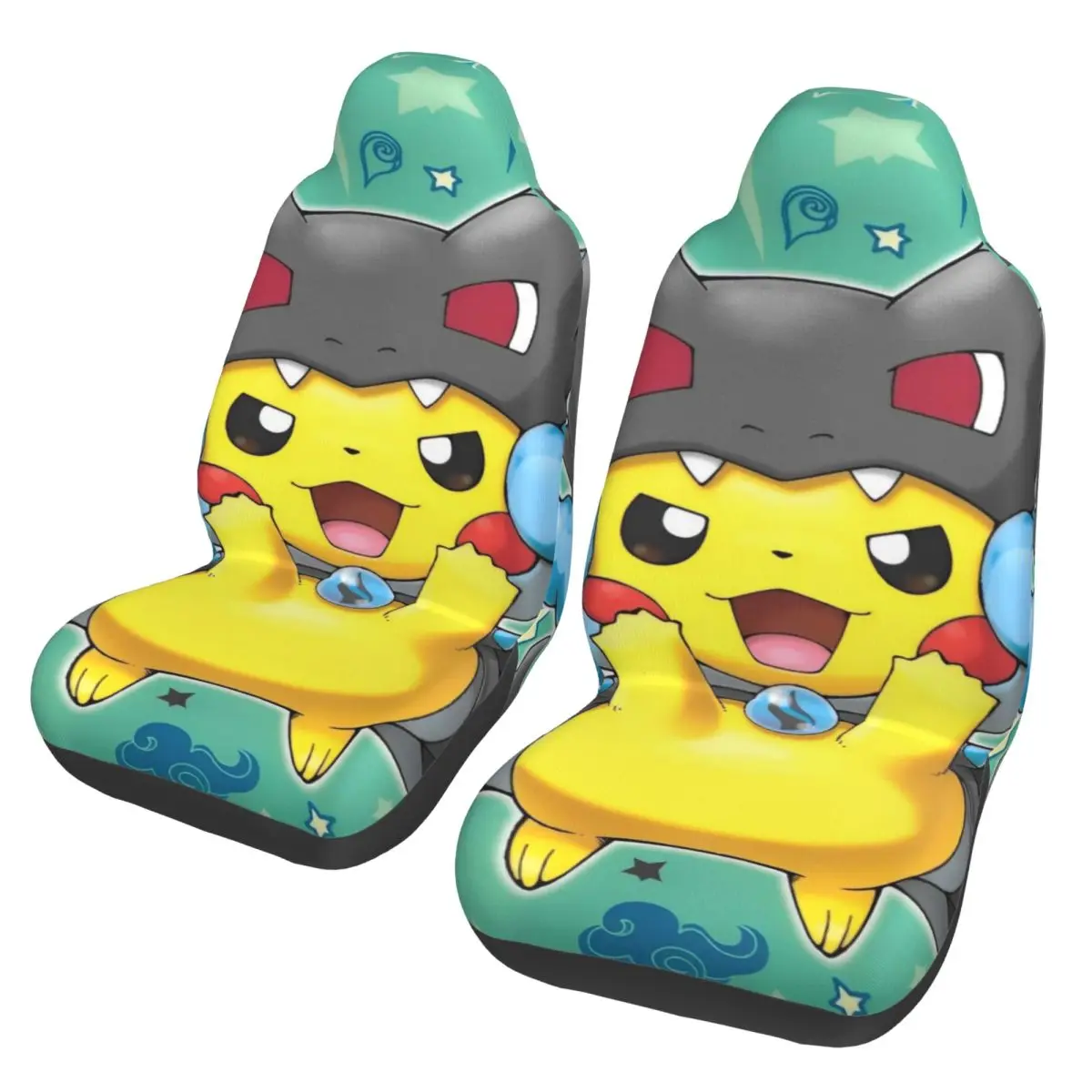 

Cute Cartoon Manga Poke-Mon Universal Car Seat Cover Protector Interior Accessories Women Car Seat Mat Polyester Fishing