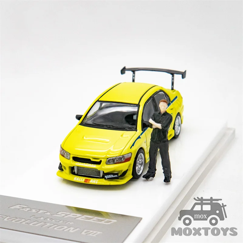 Fast Speed FS 1:64 Lancer Evolution EVO VII FNF Fast & Furious Green Diecast Model Car