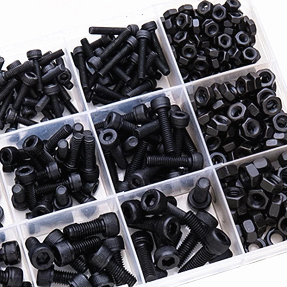 Hex Socket Bicycle Bolts Kit Head Cap Screws 304 Stainless Steel 480pcs/set M3 M4 M5 Machine Stainlness High Quality Service image 4