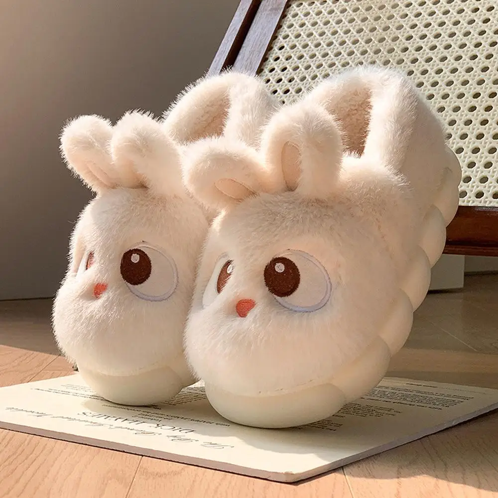 لطيف الكرتون نعال من القطن للنساء داخلي الشتاء المنزل استخدام لينة أسفل أفخم زوجين عنبر النعال الرجال شتاء دافئ