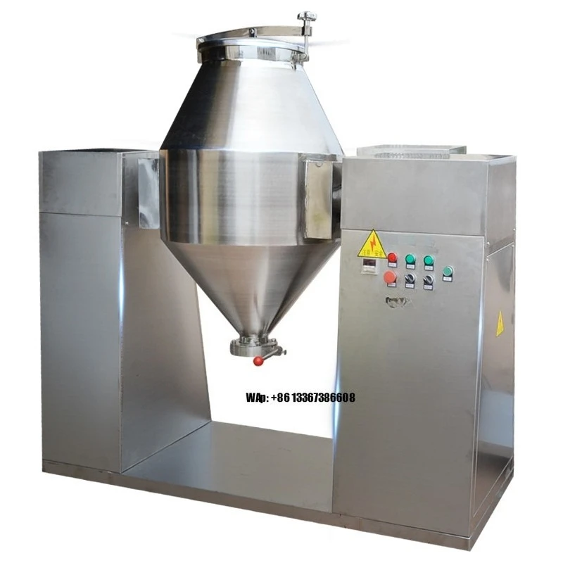 

Good Price Stainless Steel Double Cone Blender for Coffee Powder Sanitary W Model Food Additives Mixing Machine Dry Powder Mixer