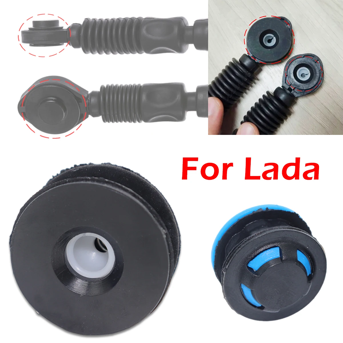 Accesorios de Reparación para la Palanca de Cambios, Selector, Varilla de Conexión y Buje para Lada 111, Lada 2111, Premier, Pilgrim, Stawra, Bogdan, Consul