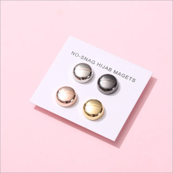 Simple Practical Versatile Alloy Round Brooches For Men Women New Fashion Metal Pins Jewelry Party Office Clothes Suit Accessory