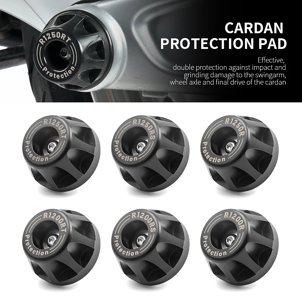 Motorcycle Wheel Cardan Protection Pad Frame Slider Falling Protector Crash Pad For BMW R1250R R1250RS R1250RT R 1200 R RS RT