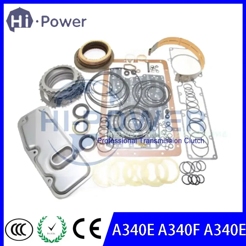 

A340H A340E Automatic Transmission Clucth Disc Overhaul Band Belt Friction Steel Kit For Toyota A340F A340 Gearbox Rebuild Kit