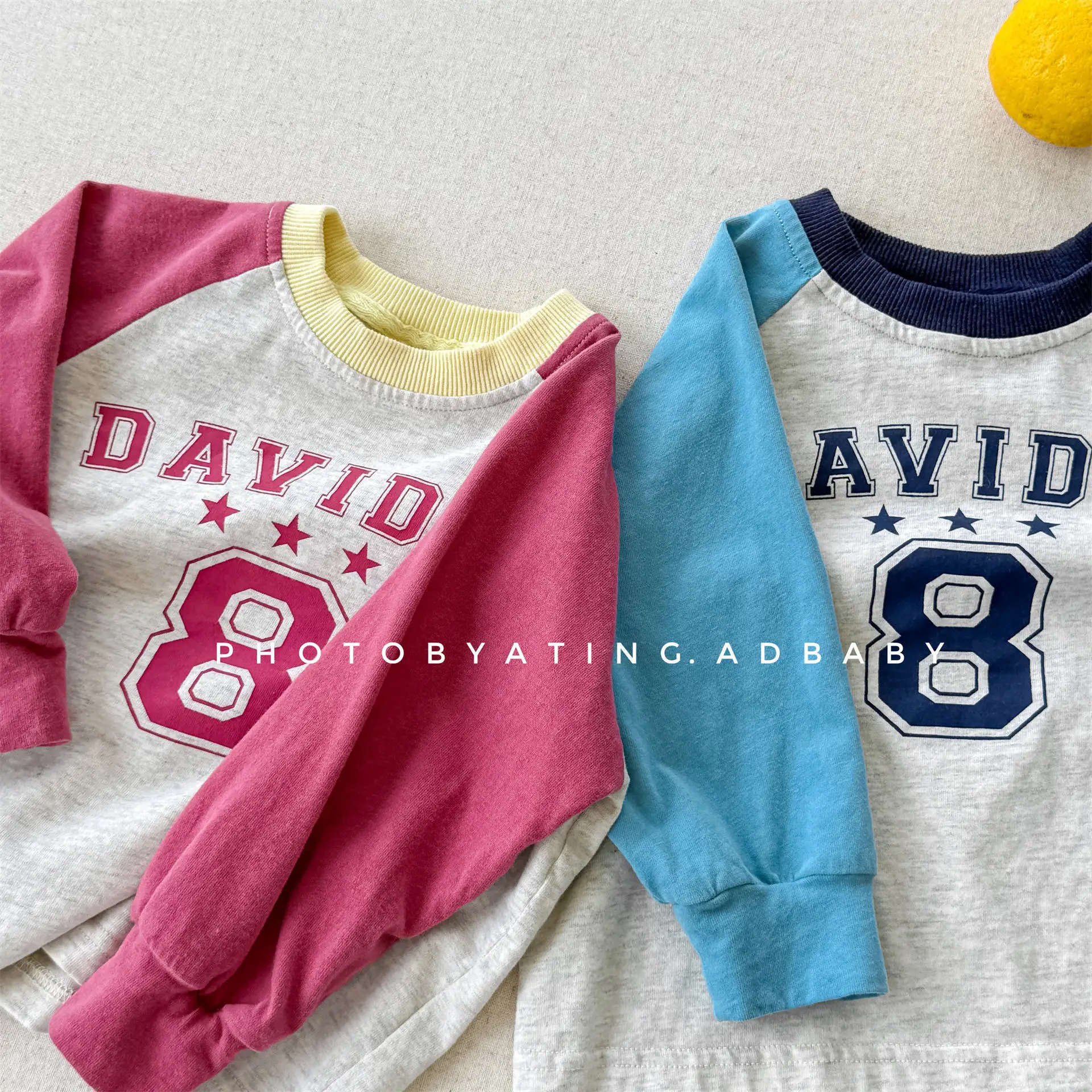 2025 Autumn New Children Long Sleeve T Shirts Cotton Boys Casual Tee Fashion Letter Print Kids Girls Sweatshirt Baby Loose Tops