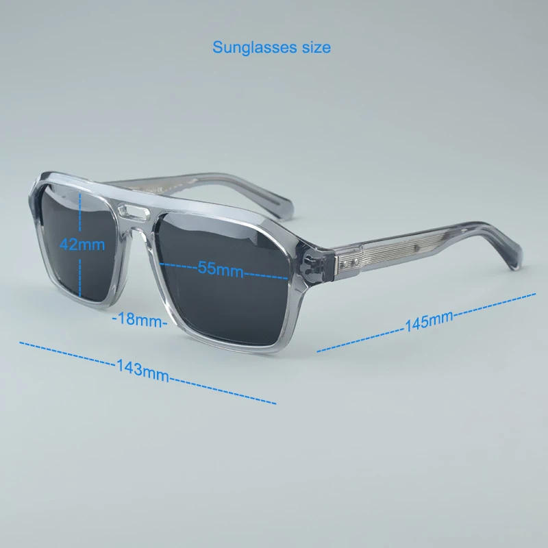 TAGHezekiah luxury brand polarized sunglasses men superior quality vintage brand designer sunglass UV400 Goggles women 8763