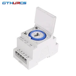 latest CE certified mechanical timer switch SUL181D 96 times on/off per day time set range 15 mins timer mechanical 24H timer