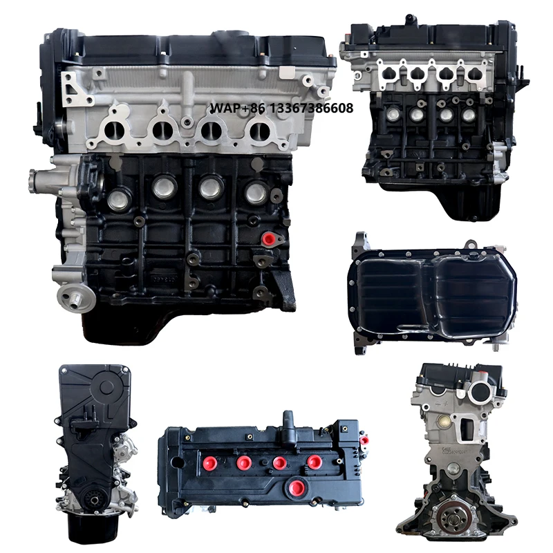 Motor Completo G4EE de Fábrica para Auto, Motor de 1.4L y 4 Cilindros, Bloque Largo de Motor para Auto