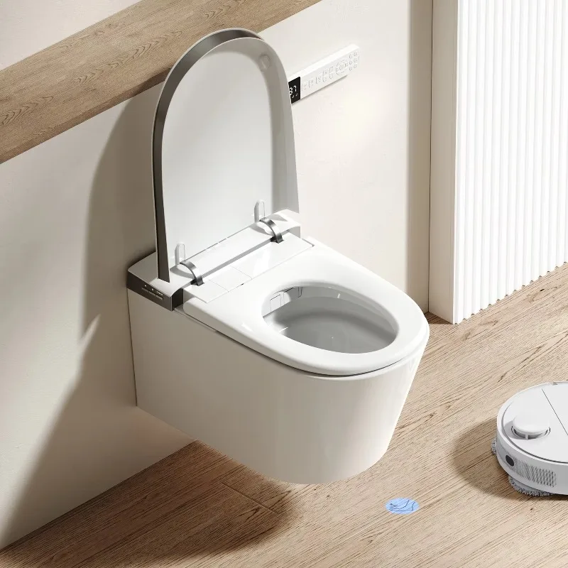 New Arrival Sanitary Ware Hanging Ceramic Intelligent Toilet Commode Bathroom Water Closet Wall Hung Smart Toilets