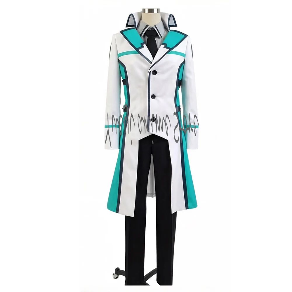 

customized-Anime Tatsuya Shiba Cosplay Costume High School Uniform Daily Outfit Halloween Christmas Party Suit