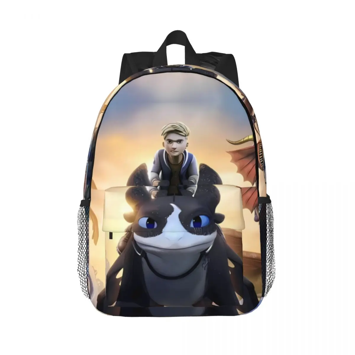 Comment dresser votre dragon pour filles et garçons, sac à dos étudiant de grande capacité, sac à dos léger et étanche, 15 po