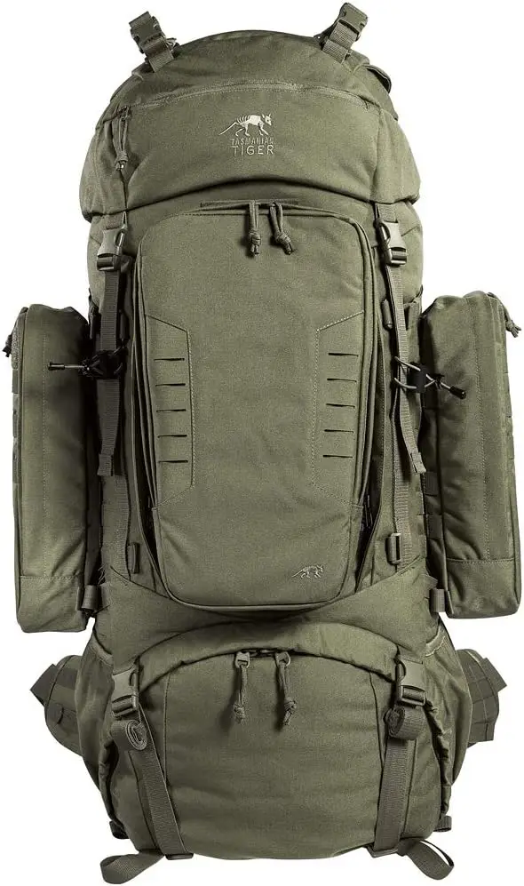 Backpack - Modular 100-Liter X1 Carrying System with MOLLE System and Detachable Daypack, Ol