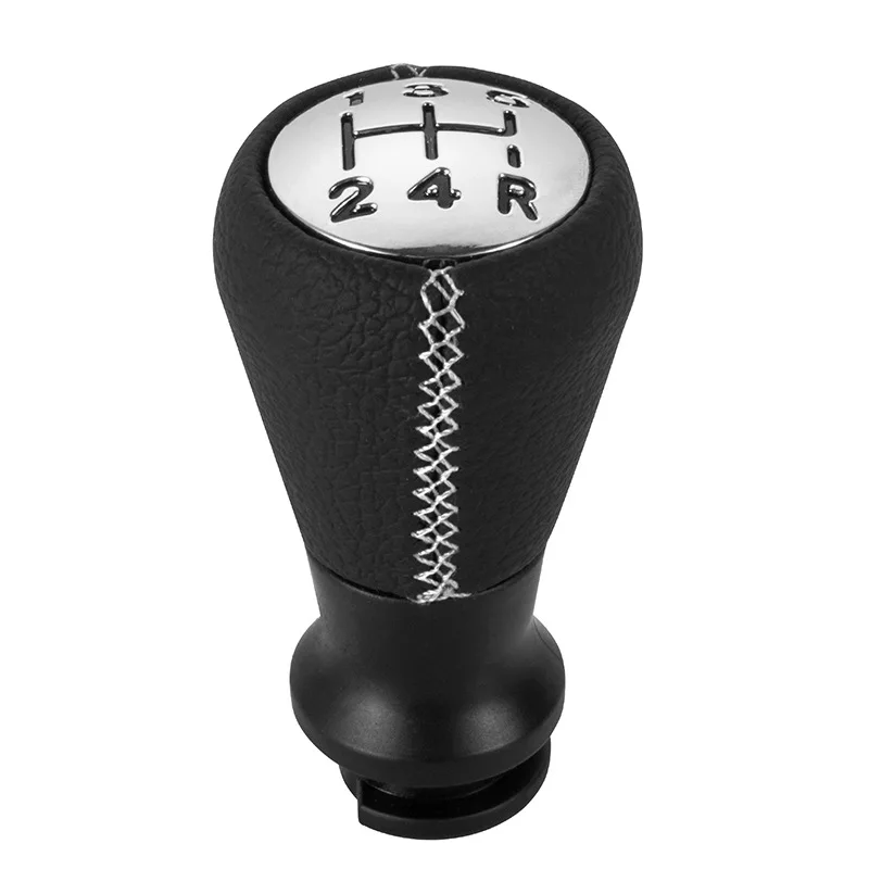 Für Peugeot 207 307 406/Citroen C3 C4 C5 Leder Schaltknauf Hebel Shifter Stick Gamasche Boot Kragen Fall autos Zubehör – Detail 9