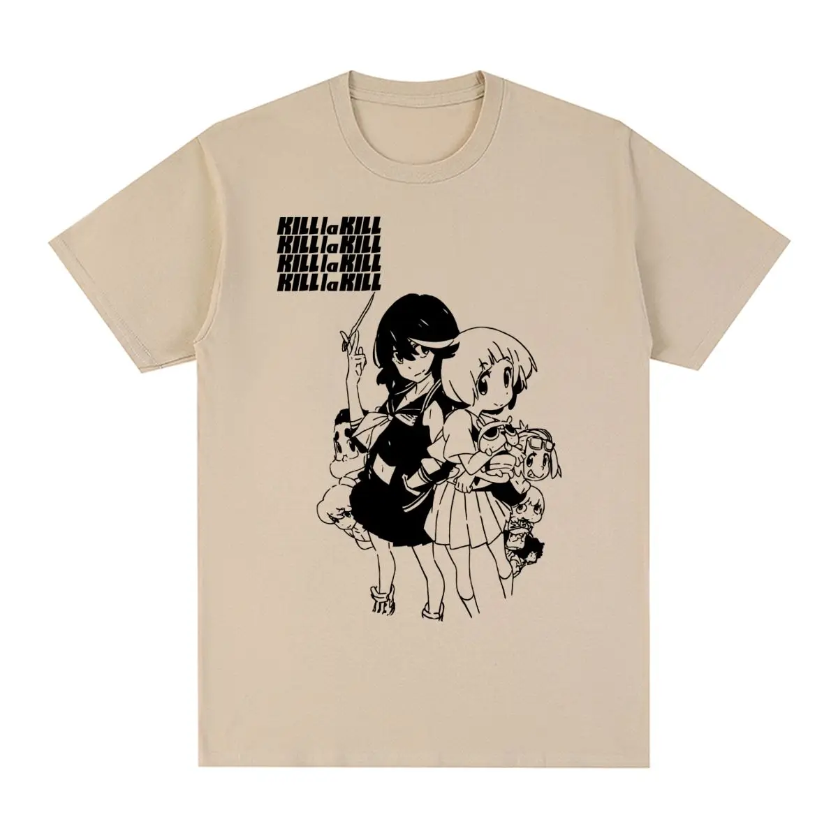 

Kill La Kill Vintage T-shirt Ryuko Matoi Anime Harajuku Japanese Cute Cotton Men T shirt New Tee Tshirt Womens Tops