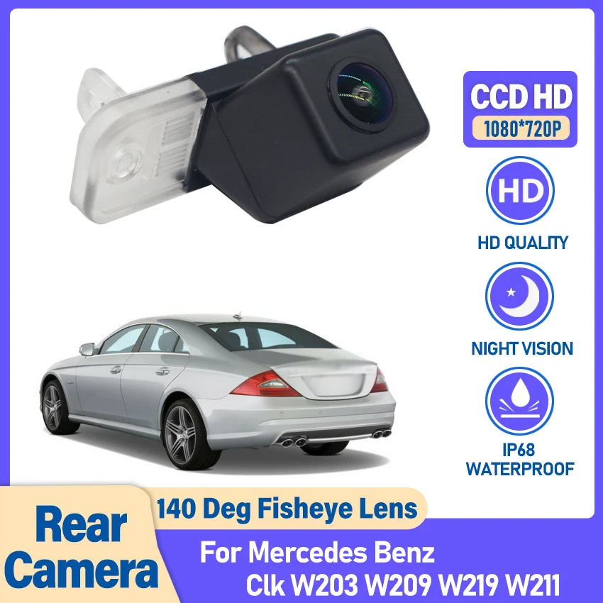 HD Car Parking Reverse Rearview Backup Rear View Camera Night Vision For Mercedes Benz C Class E E200 E220 E240 E280 E300 E320