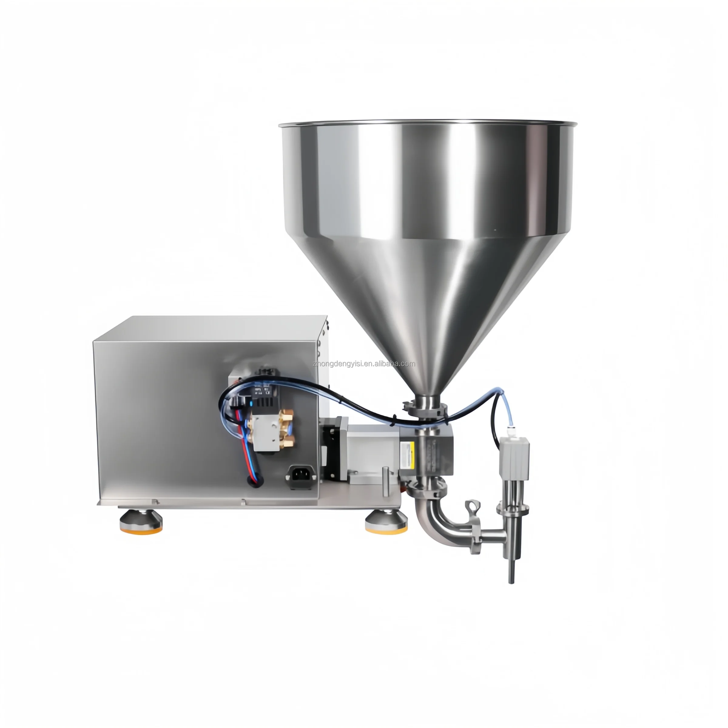 Semi-Automatic Single Nozzle PLC Controlled Machine for Oil Beverages Thick Liquids/Pastes 100-60000ml Capacity Plastic/Glass