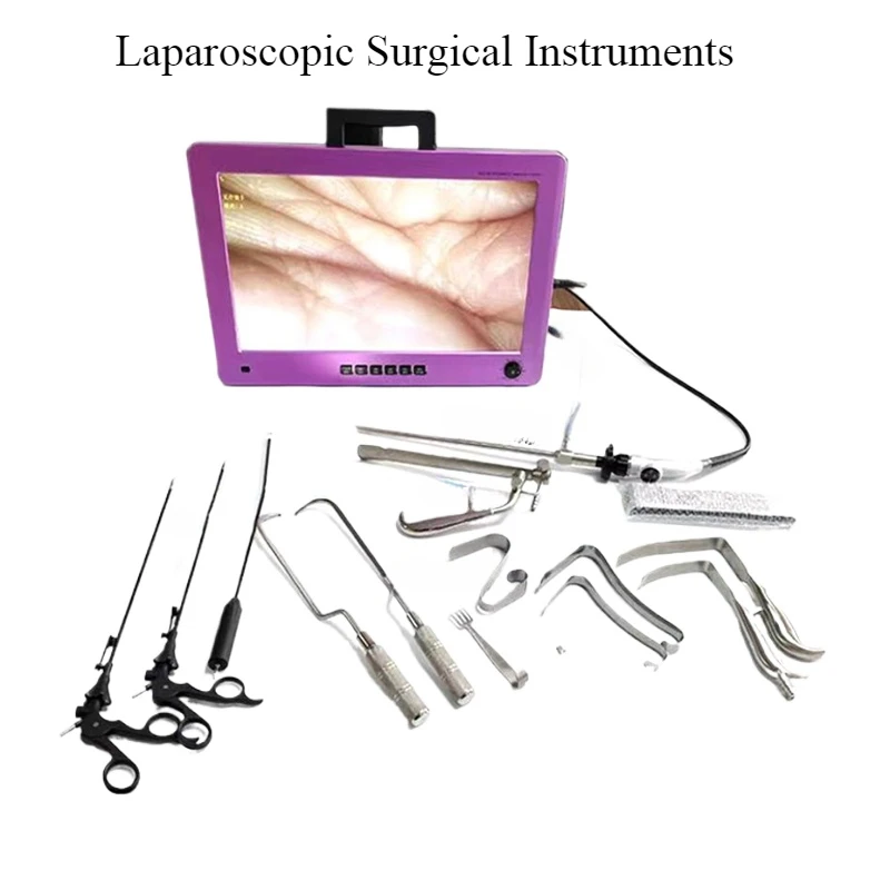 Laproscopy Instruments Laparoscopic Surgery Grasping Forceps Fiber Optic Breast Retractor