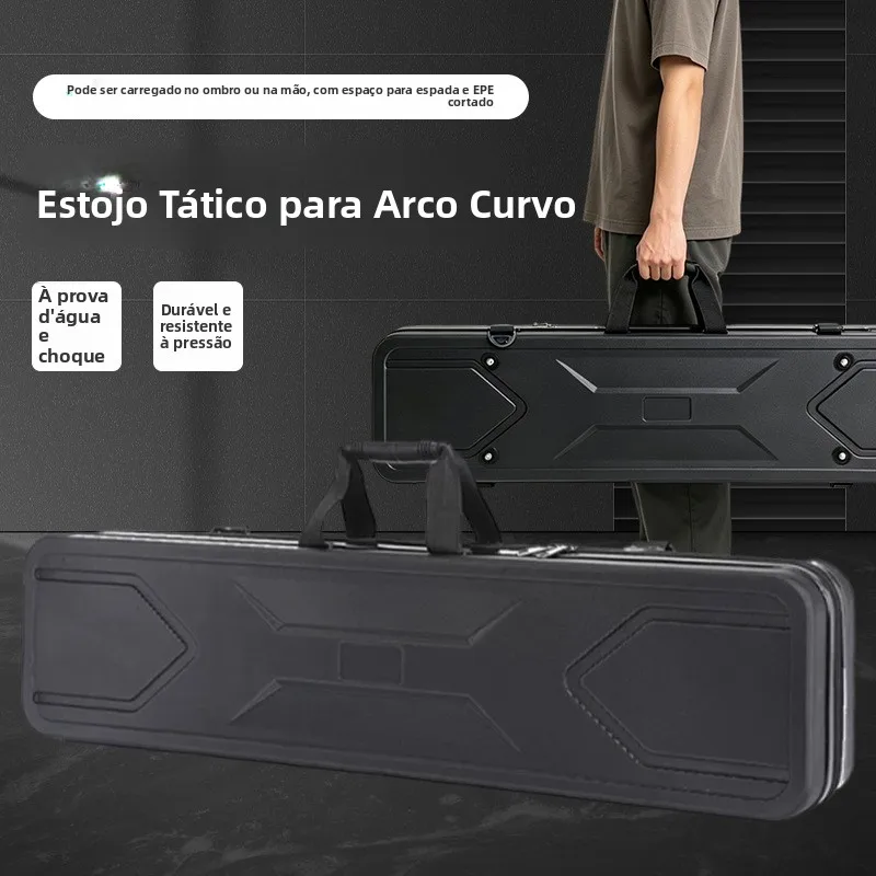 outdoor-sports-bow-arrow-case-95cm-recurve-bow-handheld-fishing-rod-bag-waterproof-hunting-gear-travel-bag-durable-sports-case
